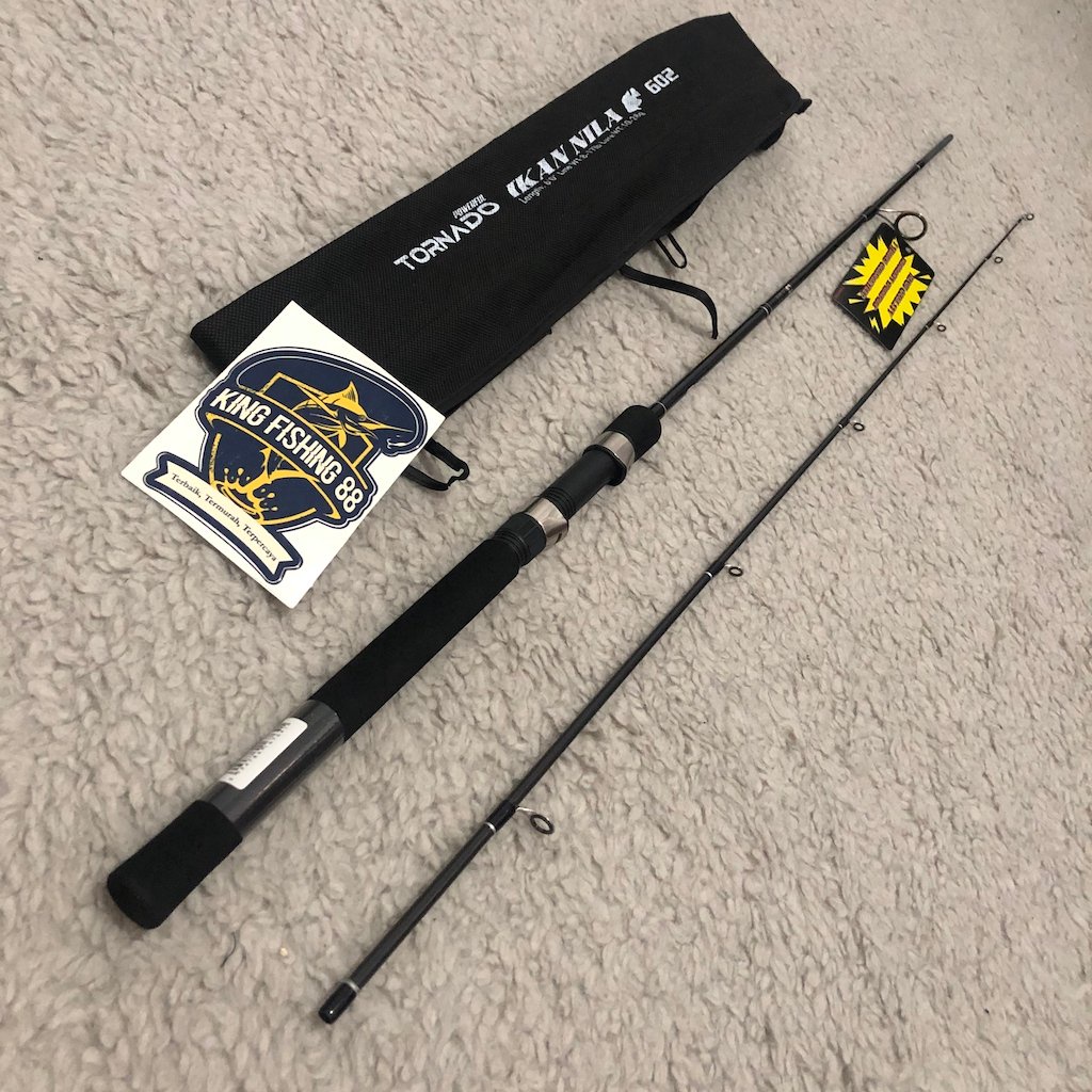 Joran Pancing TORNADO Ikan Nila 602 180 Cm Joran Carbon