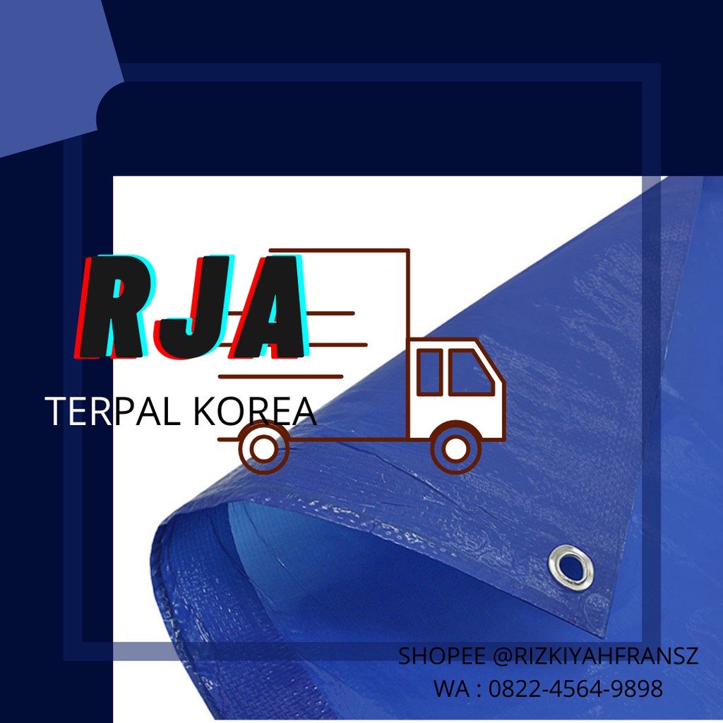 TERPAL KOREA TERPAULIN ORCHID 5x10