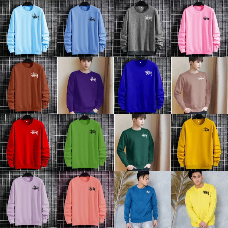 SWEATER PRIA ATASAN PRIA BAJU TUSSY SIZE L XL XXL SS
