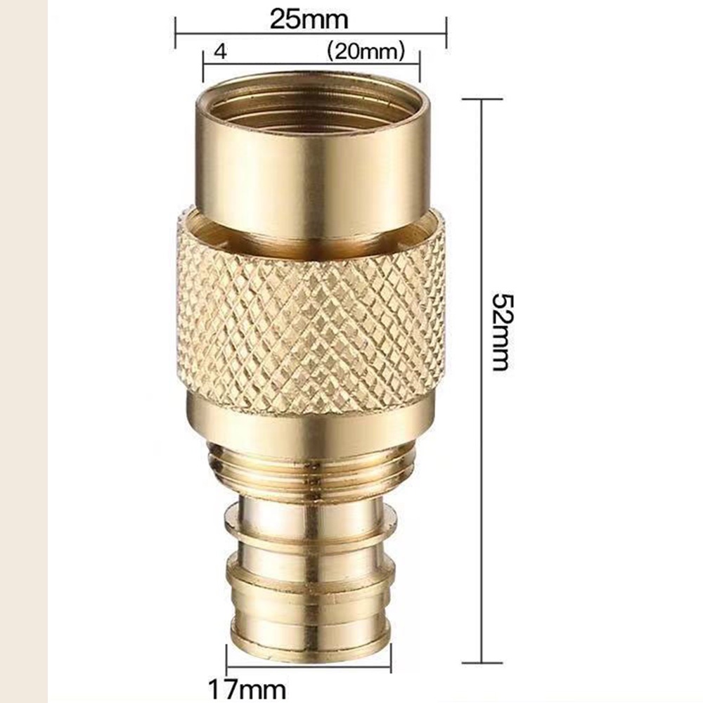 Adapter Selang Keran Air Universal Bahan Kuningan Untuk Dapur / Kamar Mandi