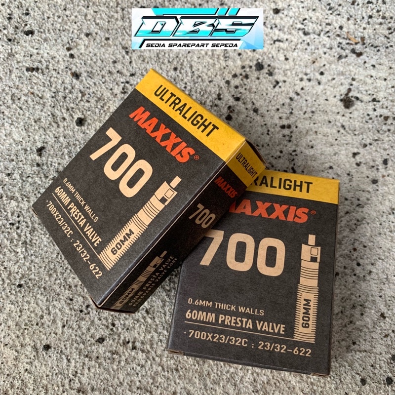 BAN DALAM MAXXIS ULTRALIGHT 700x23/32C SUPERLIGHT 700C ROADBIKE