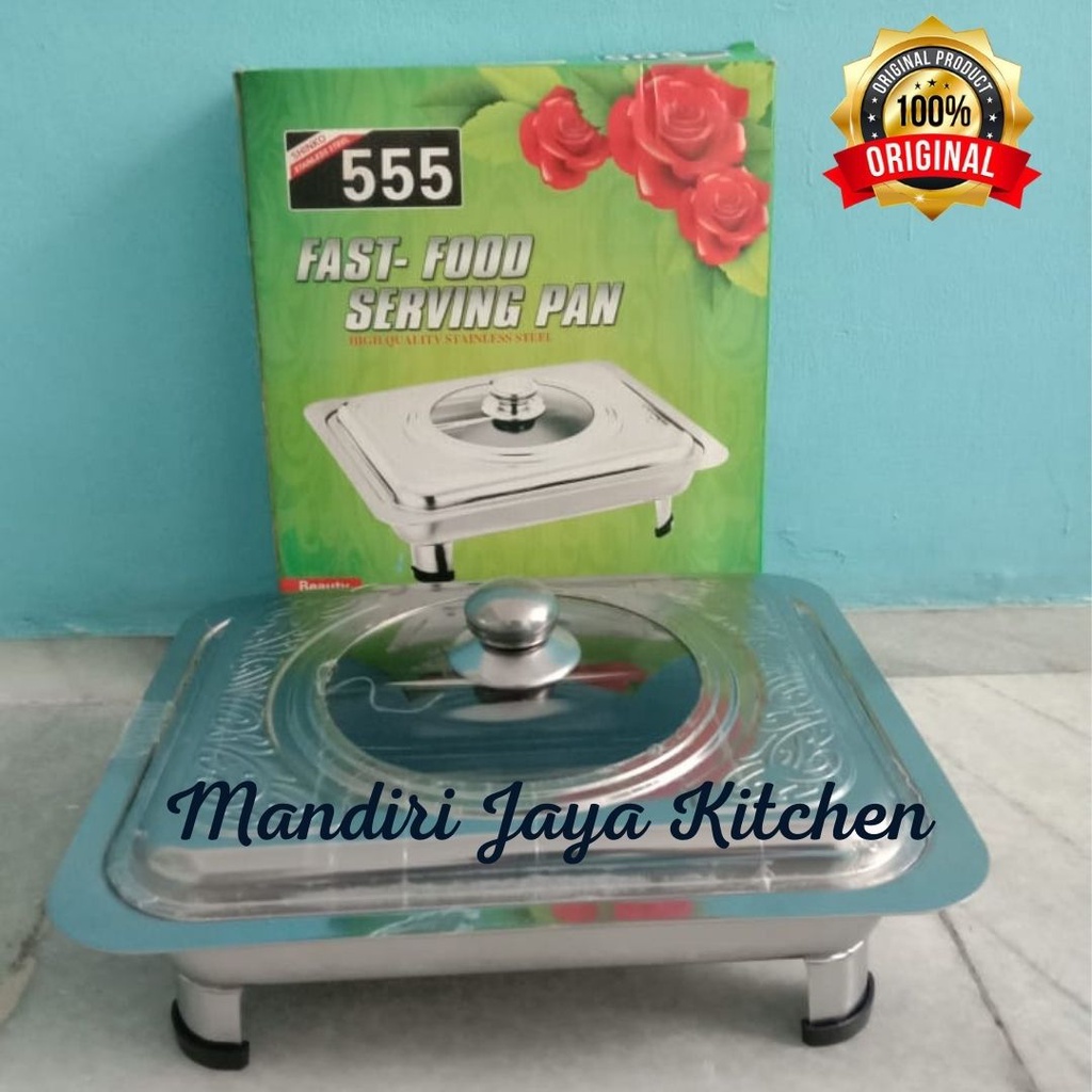 Fast Food Dish 555 /Prasmanan Stainless Steel