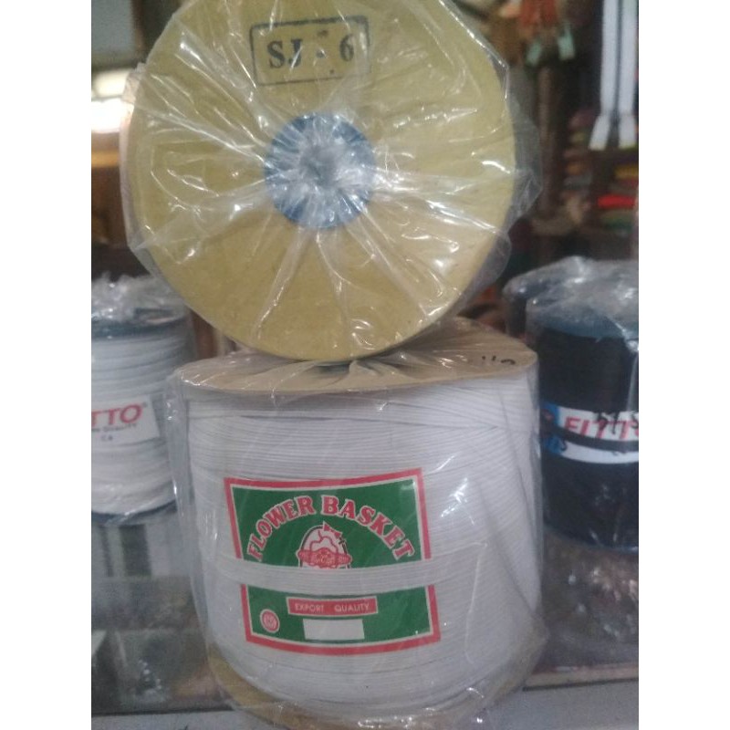 Elastik Flower Basket SJ 6 Putih