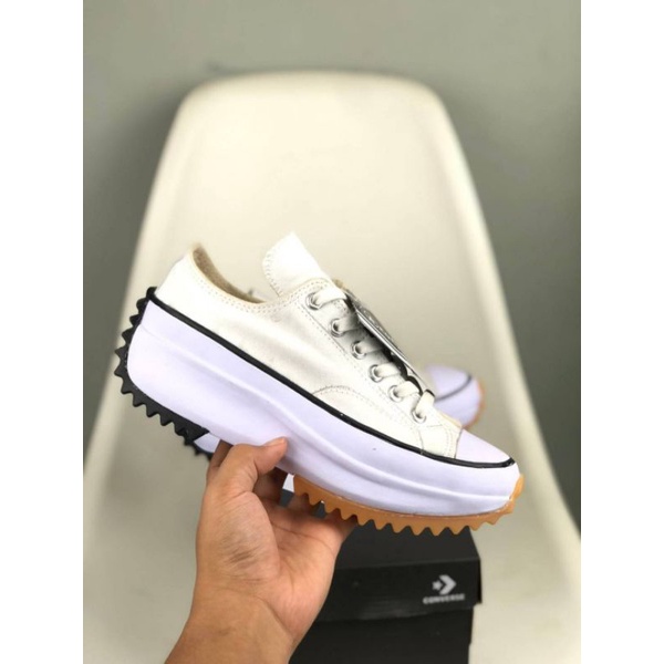 Sepatu Wanita Sepatu Converse JW Anderson Run Star Hike Low White - Sepatu Cewek Import Sepatu Wanit