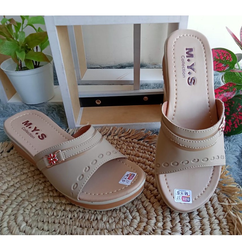 Sandal Widjes Wedjes Wedges Kickers Selop Wanita