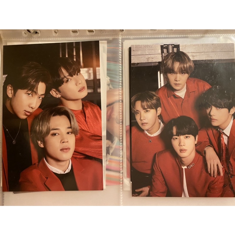 [READY] Photocard Postcard BTS MOTS ONE GROUP