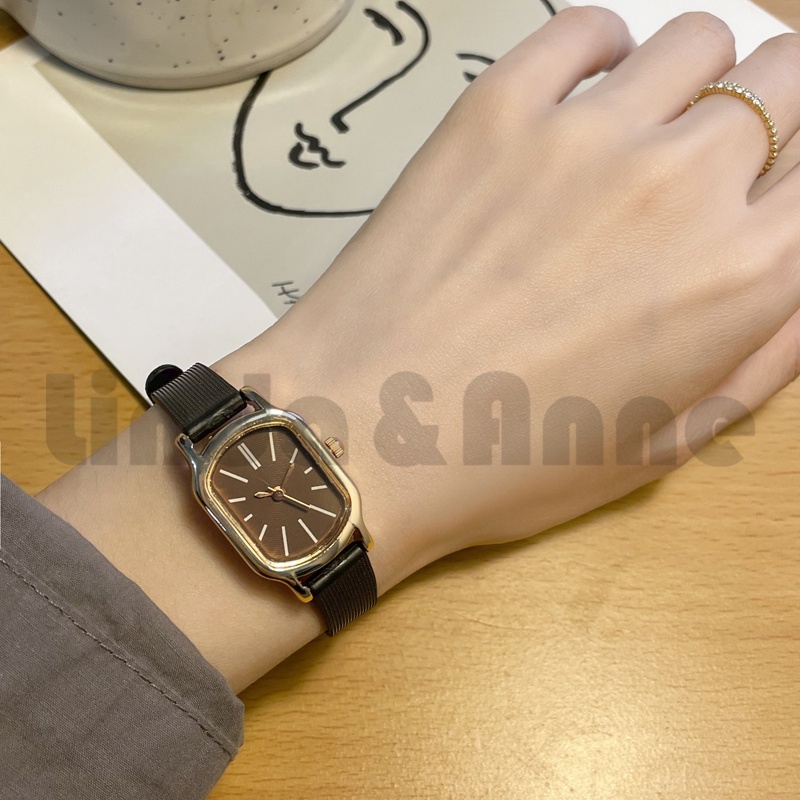 Jam Tangan Kecil Wanita Elegan Analog Quartz Korean Fashion Murah Import