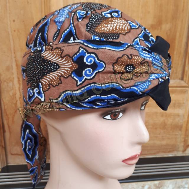 Blangkon Iket Sunda / totopong Sunda / batik cirebon