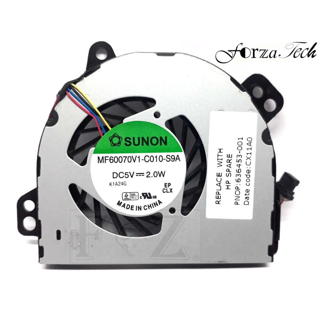 Fan Processor HP Pavilion DM1-3000 DM1-3200 DM1Z-3000 DM1Z-320 MF60070V1-C010-S9A 4 PIN