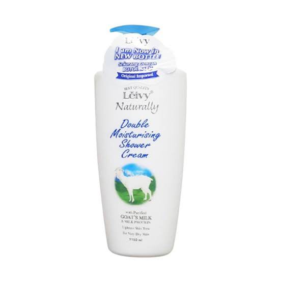 Leivy Shower Cream Pump Goats Milk 1150ml