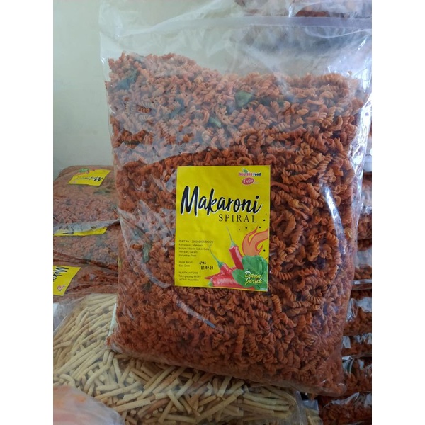 

MAKARONI SPIRAL DAUN JERUK