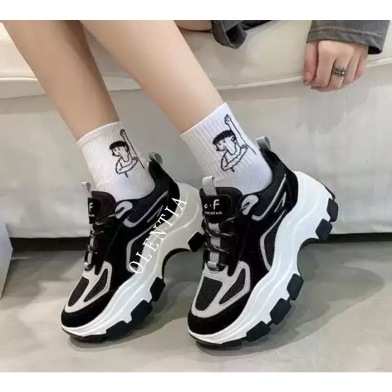 Olentia ub 53 sepatu sneaker wanita fashion