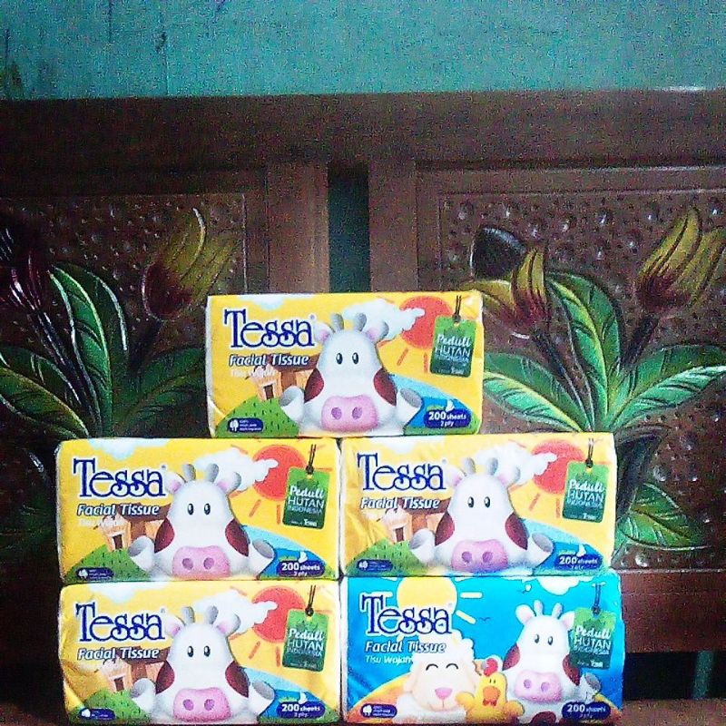 TESSA FACIAL TISSUE 200, SHEET