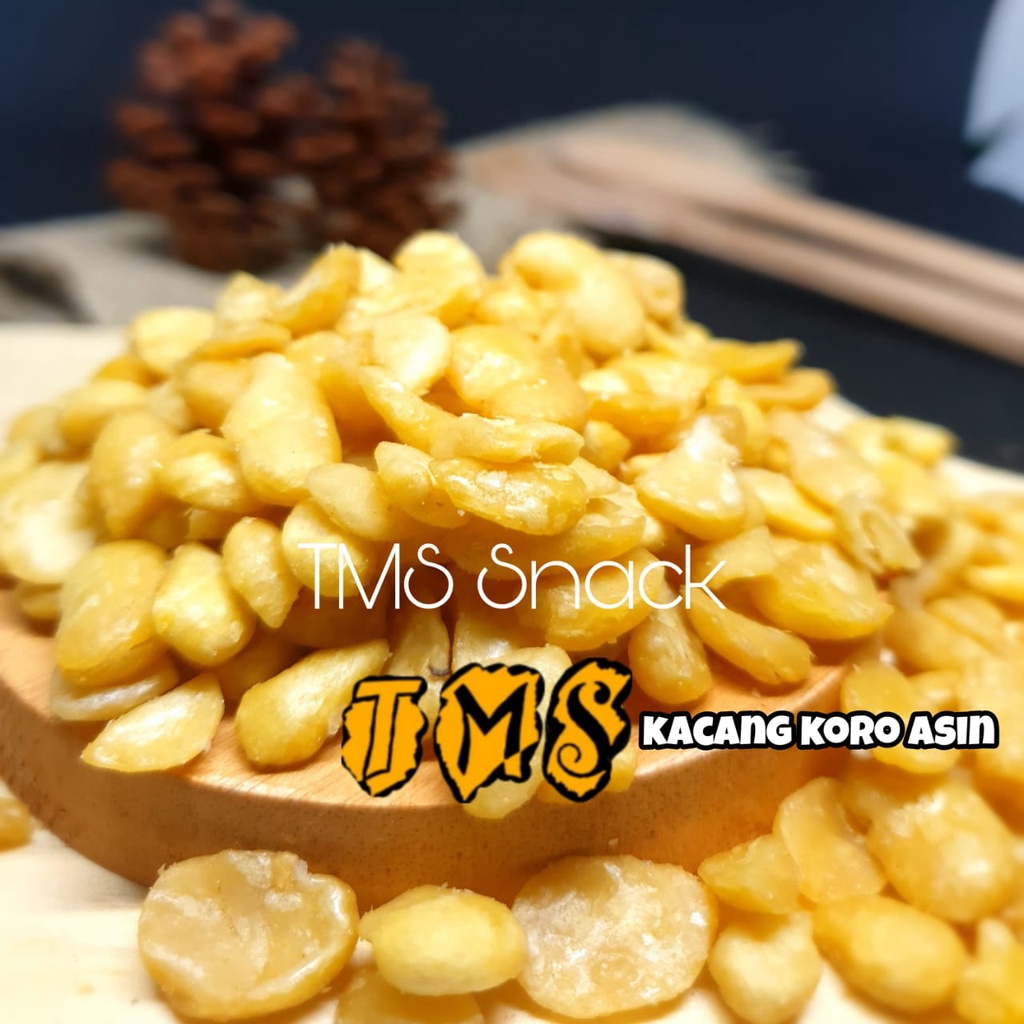 

TMS Snack Kacang koro asin 500 gram Exp aman