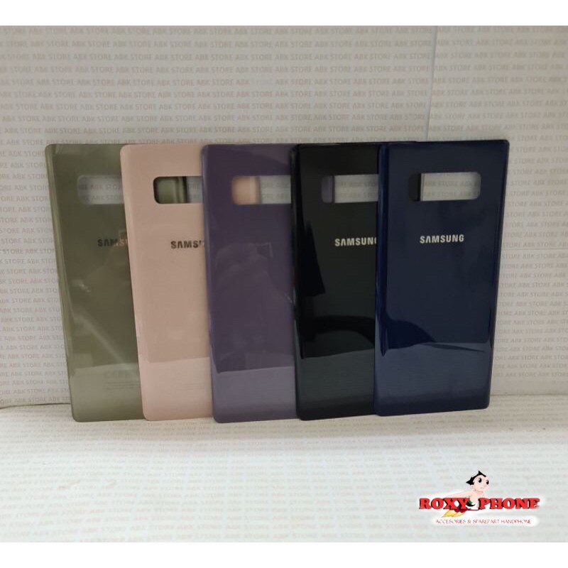 CASING BACKDOOR BACKCOVER TUTUP BELAKANG SAMSUNG GALAXY NOTE 8 ORIGINAL