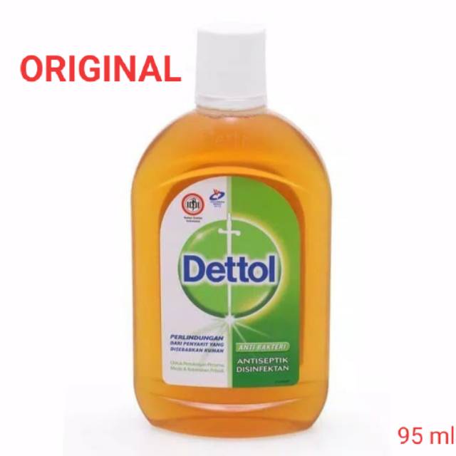 Detol antiseptik cair 95 ml,stock terbatas