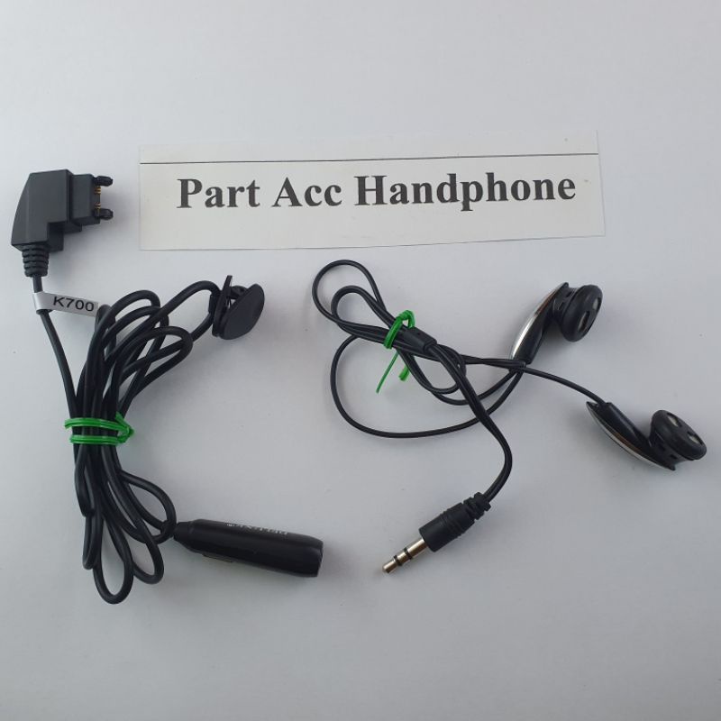 earphone handsfree headset sony ericsson f500 j200i j300i k600 k608 k700 p800 p900 p910 s700 s710 t1