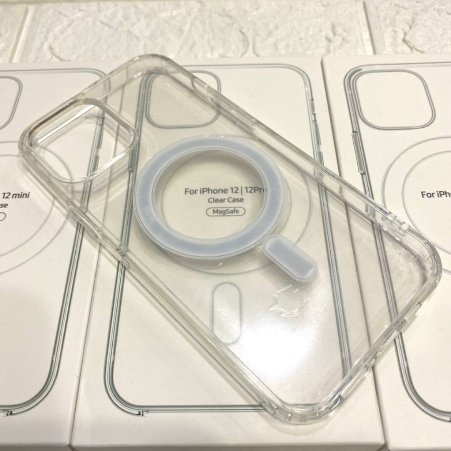 Case iph 12 Mini Clear Case Casing With Magsafe MHLL3