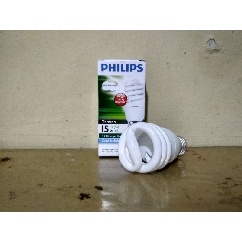 Jual Lampu Philips Tornado Watt Lampu Spiral Philips Shopee Indonesia