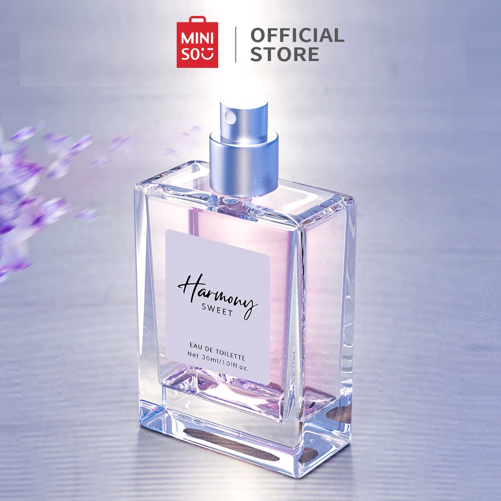 MINISO Official Parfum Wanita EDT Harmony Sweetheart 30mL Lady Perfume