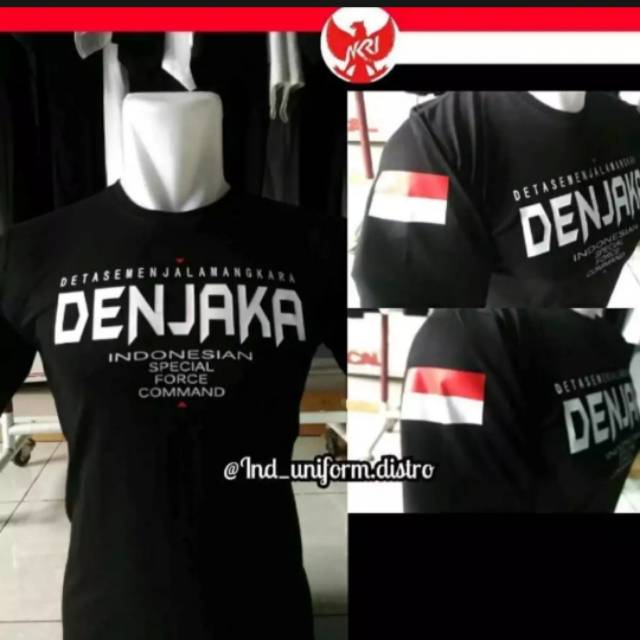 Tshirt kaos baju DENJAKA DETASEMEN JALAMANGKARAYA TNI AL AD