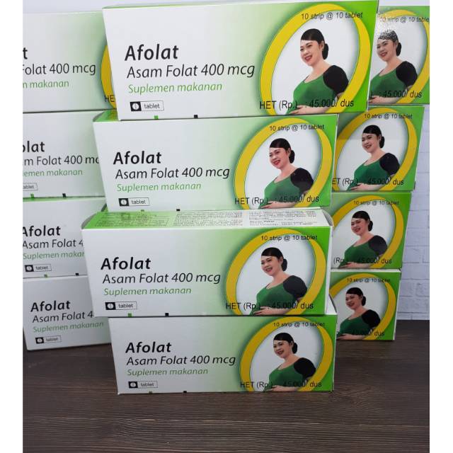 Afolat PER BOX vitamin promil 100 tablet