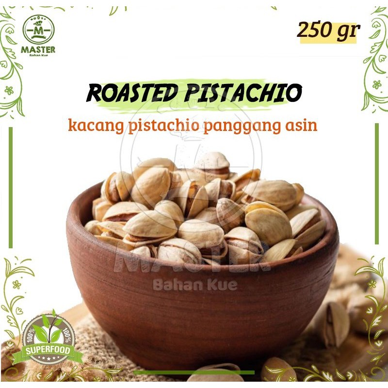 

Roasted Pistachio Salted / Kacang Pistachio Panggang [250 gr]