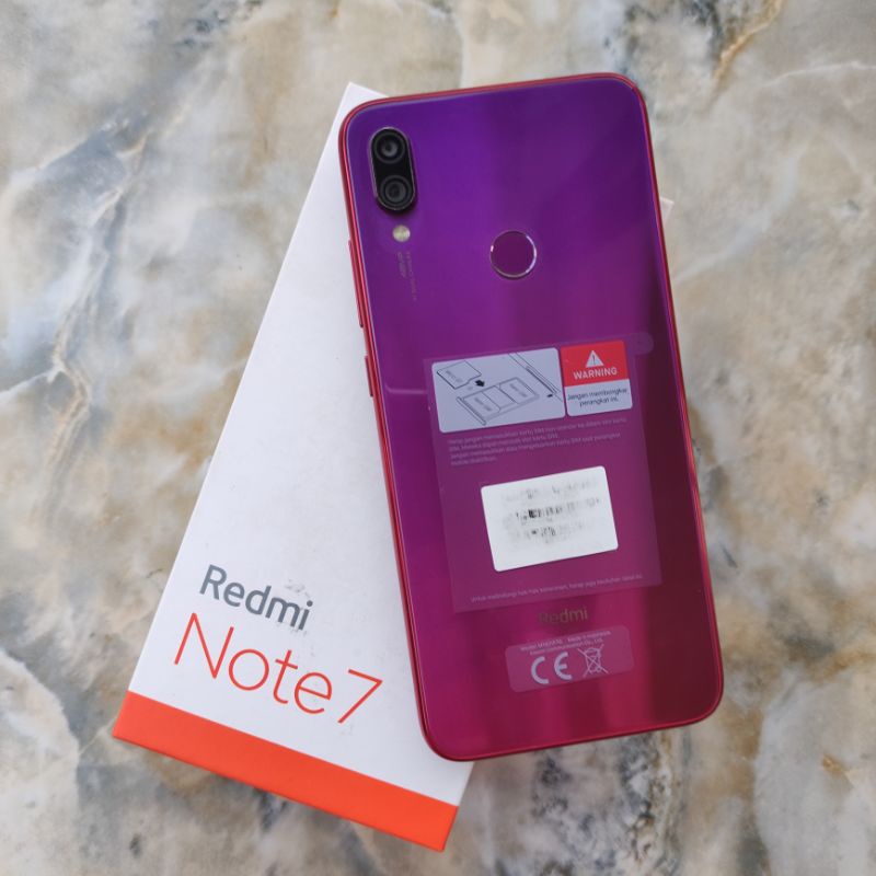 Xiaomi Redmi Note 7 ram 3 internal 32 Gb second