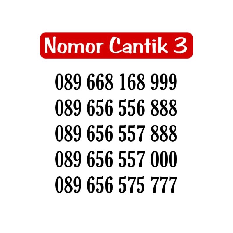 Nomor Cantik 3