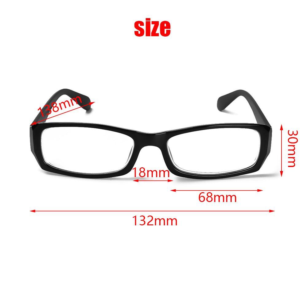 LILY Kacamata Myopia Fleksibel Portable Vision Care -100~-600 Diopter Kacamata Baca Resin Ultra Ringan