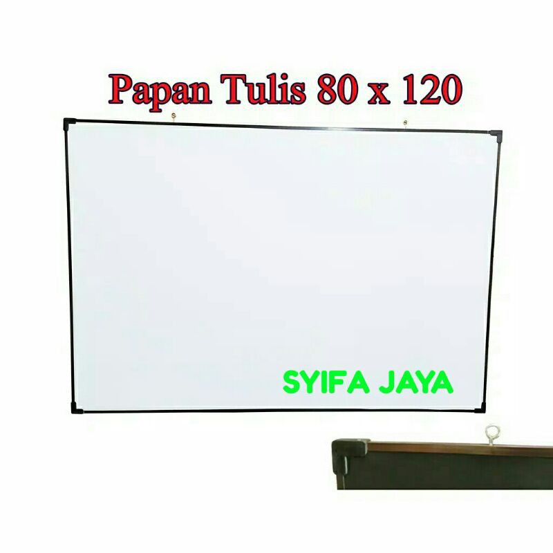 

PAPAN TULIS WHITEBOARD murah UK 120 X 80CM