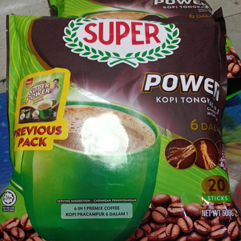 KOPI SUPER POWER MALAYSIA 6 IN 1