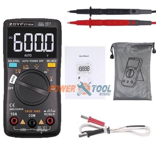 ZOYI ZT102A Upgrade Auto Multimeter Digital Avometer Multitester Ori