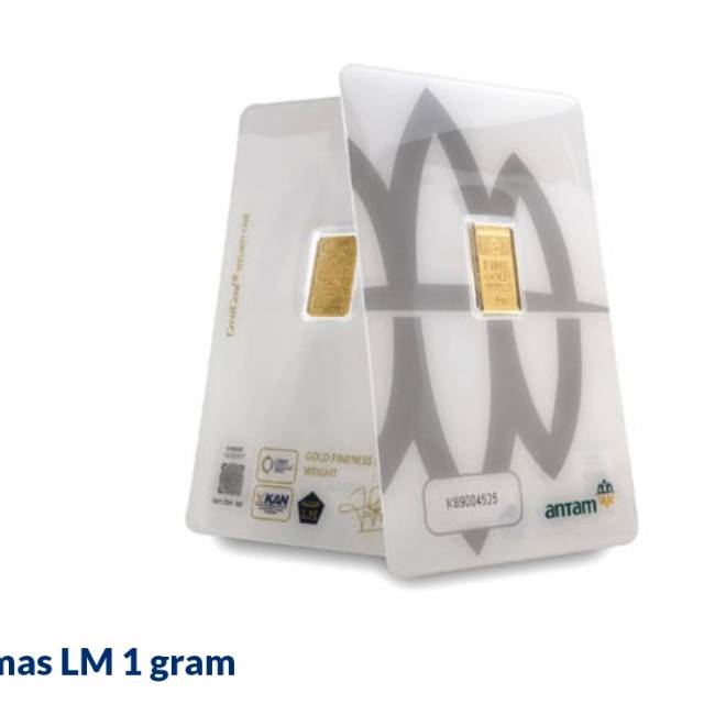 Emas logam mulia 1 gram