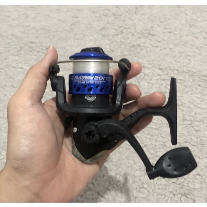 Reel Rel Rill Katrol Kerekan Pancing AUDREY AW 201 Reel Besi UL Mini Kecil Free Bonus Senar Murah