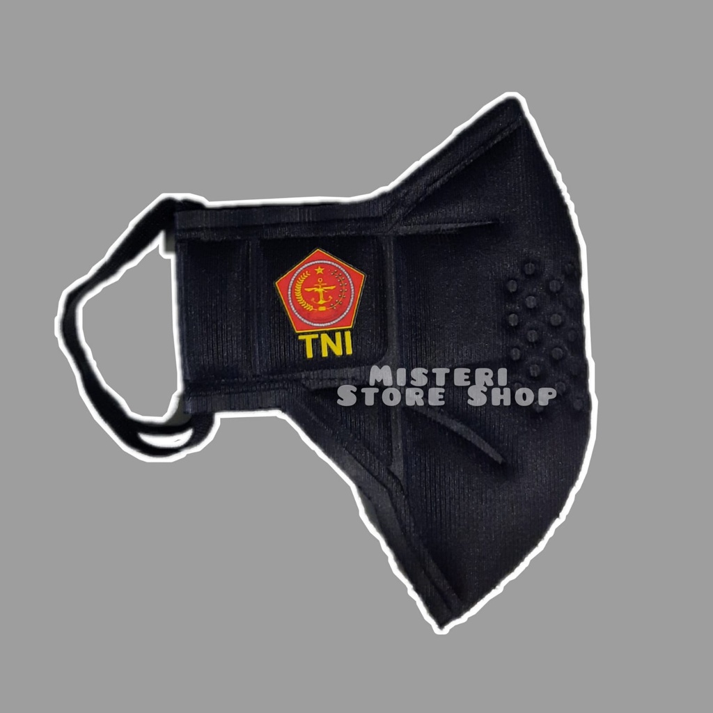 MASKER Tomo TNI dan Polri MASKER ANTI POLUSI 3D