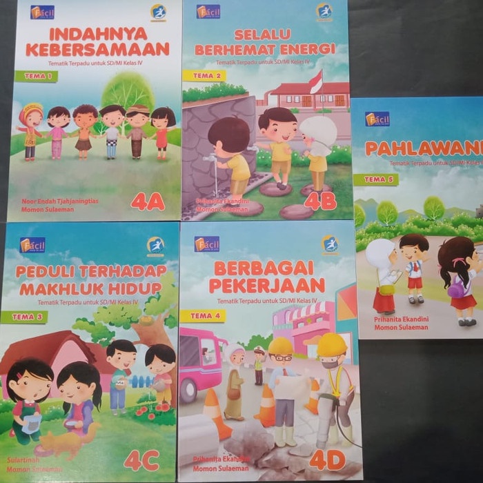 

❤BISA COD❤ BUKU PELAJARAN TEMATIK KELAS 4 FACIL GRAFINDO - Tema 4 4D