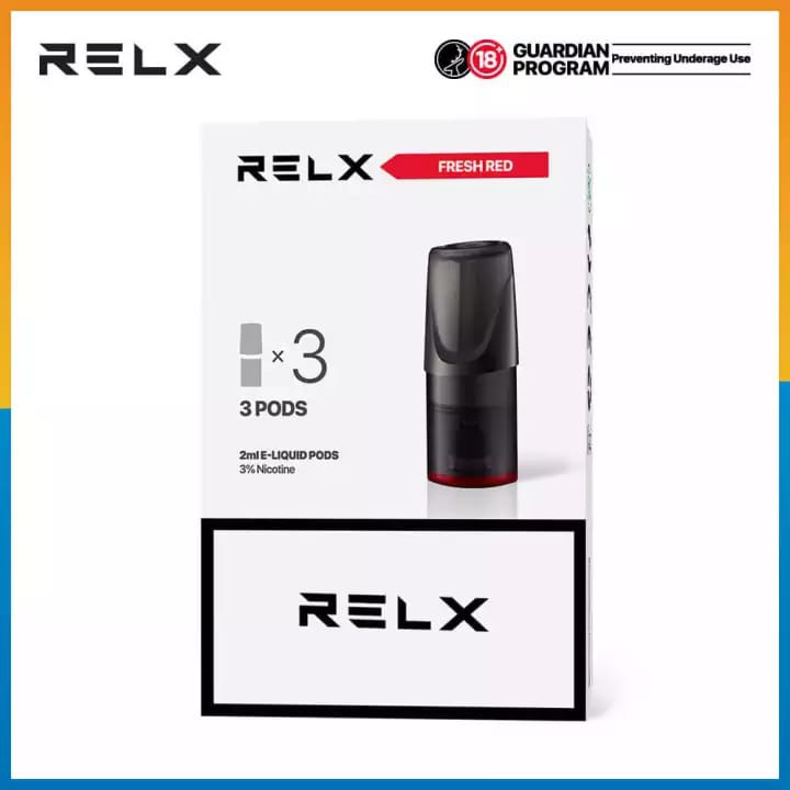 Semua Rasa All Flavors Relx Refill Pod Packs isi 3 untuk Classic