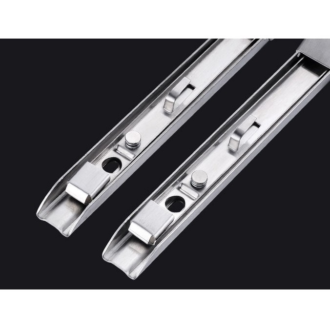 GS8Pro Bracket Load 65kg engsel Siku Stainless 14 - 10 Inch 2 PCS Tempel meja Lipat Dinding Keren Xida Bracket Engsel Siku Folding Stainless Steel Max Load 60kg 14 Inch 2 PCS - NED-6112