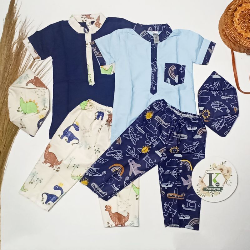 Promo 6bln-3th KOKO ANAK TURKEY / SETELAN KOKO PECI ANAK by Little Koda