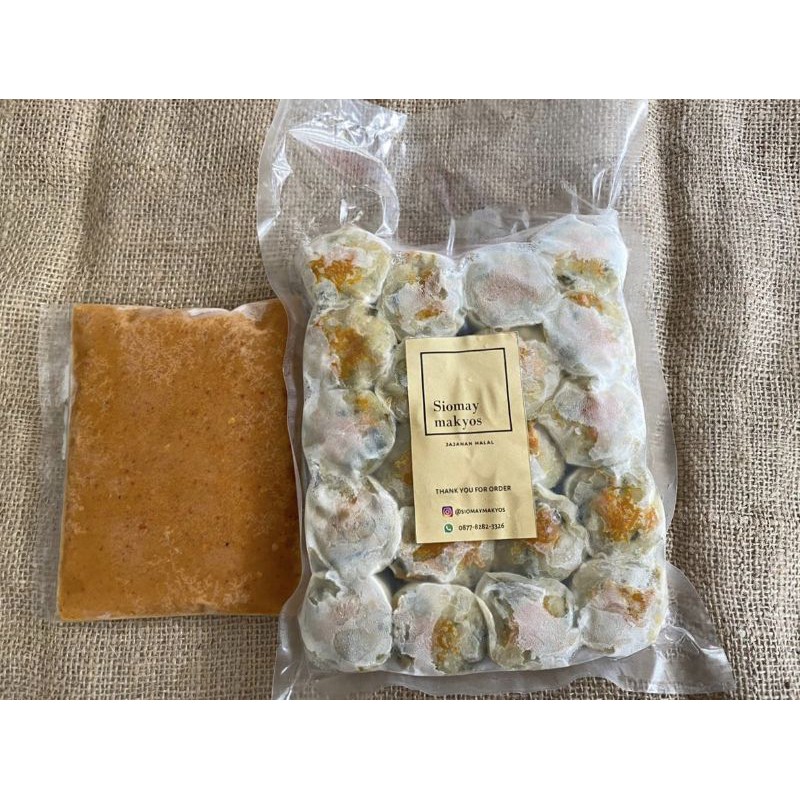 Siomay Mini Frozen Vacuum isi 20 pcs / pack @siomaymakyos