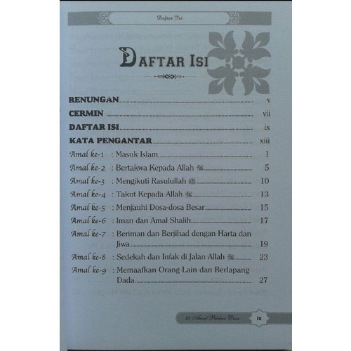 Buku 35 Amal Pelebur Dosa - Darul Haq