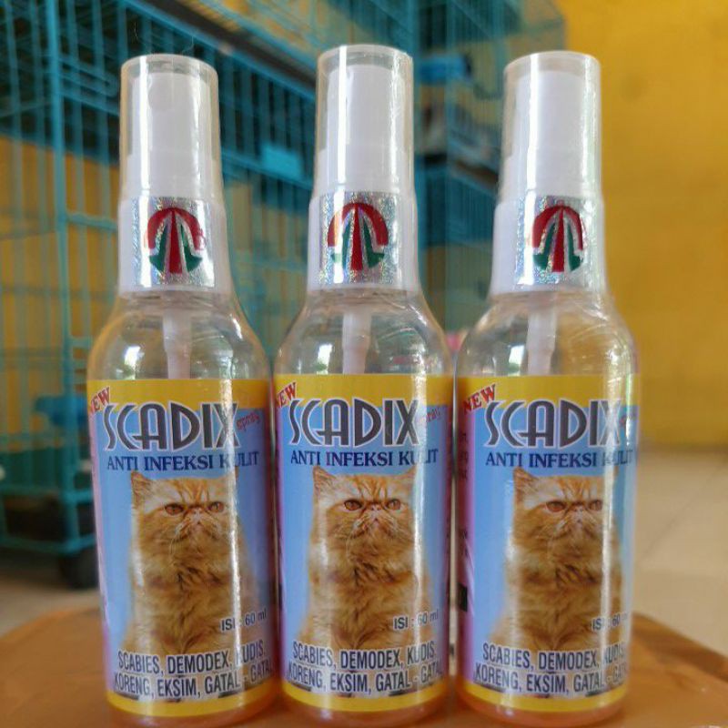 Scadix spray | obat hewan | infeksi kulit