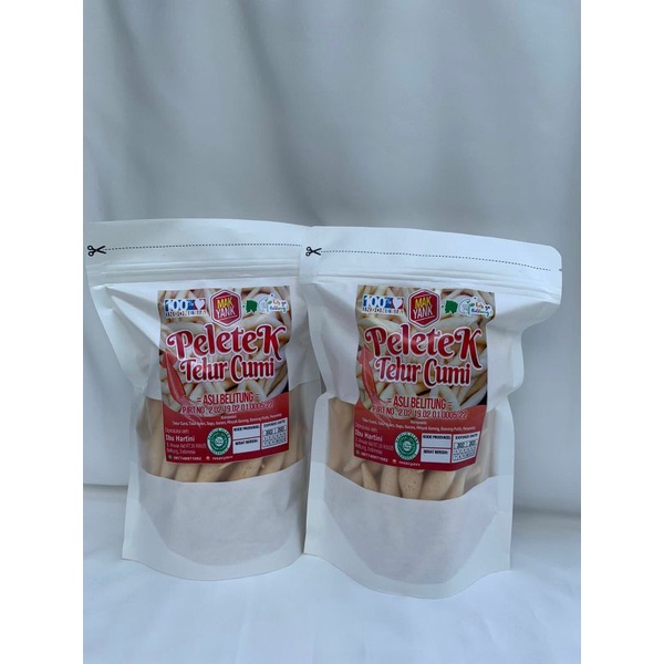 

Peletek telur cumi"Mak Yank" komposisi: Telur cumi,Telur ayam,tepung tapioka,minyak goreng,bawang putih,penyedap,garam