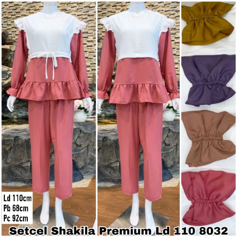 Setcel Shakila Premium Viral Terlaris 8032