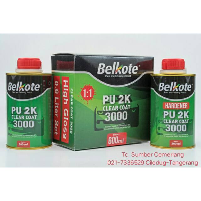 

CLEAR BELKOTE PU 2K 3000