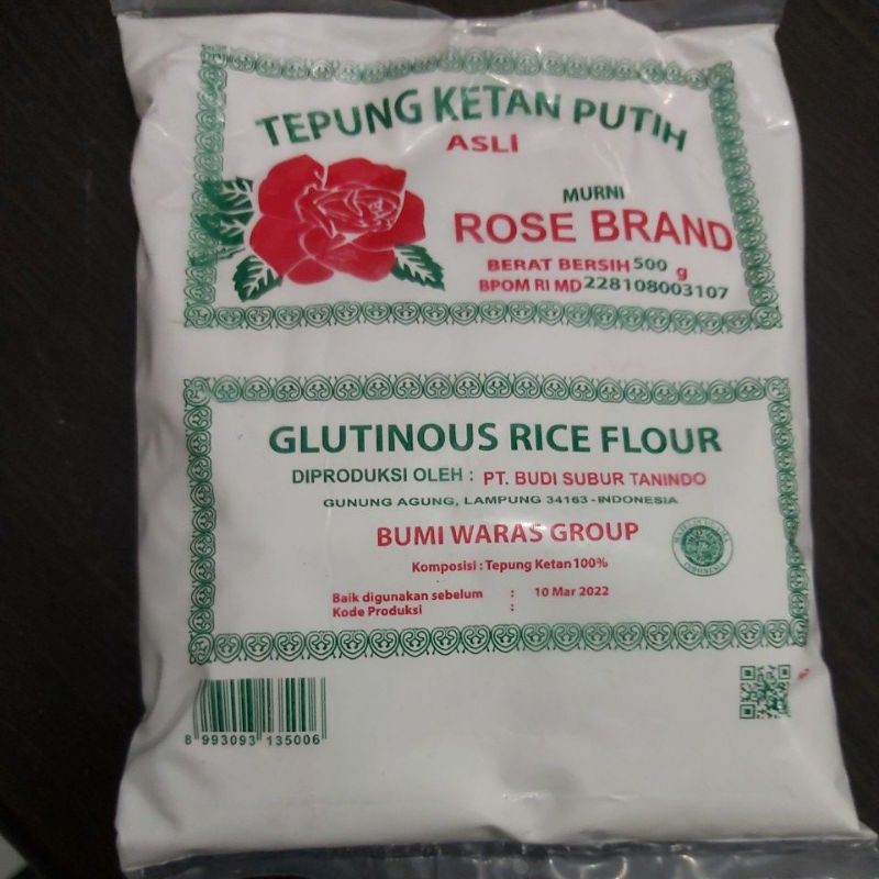 

tepung ketan putih rosebrand