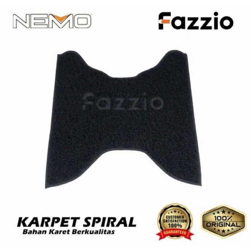 Karpet Spiral Fazzio Nemo / Karpet Pijakan Bawah Fazzio Original - Charmoto