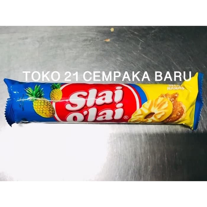 

Slai Olai Biskuit Selai Nanas 128 gram | Slai O'lai Nanas Murah 128g Murah Promo