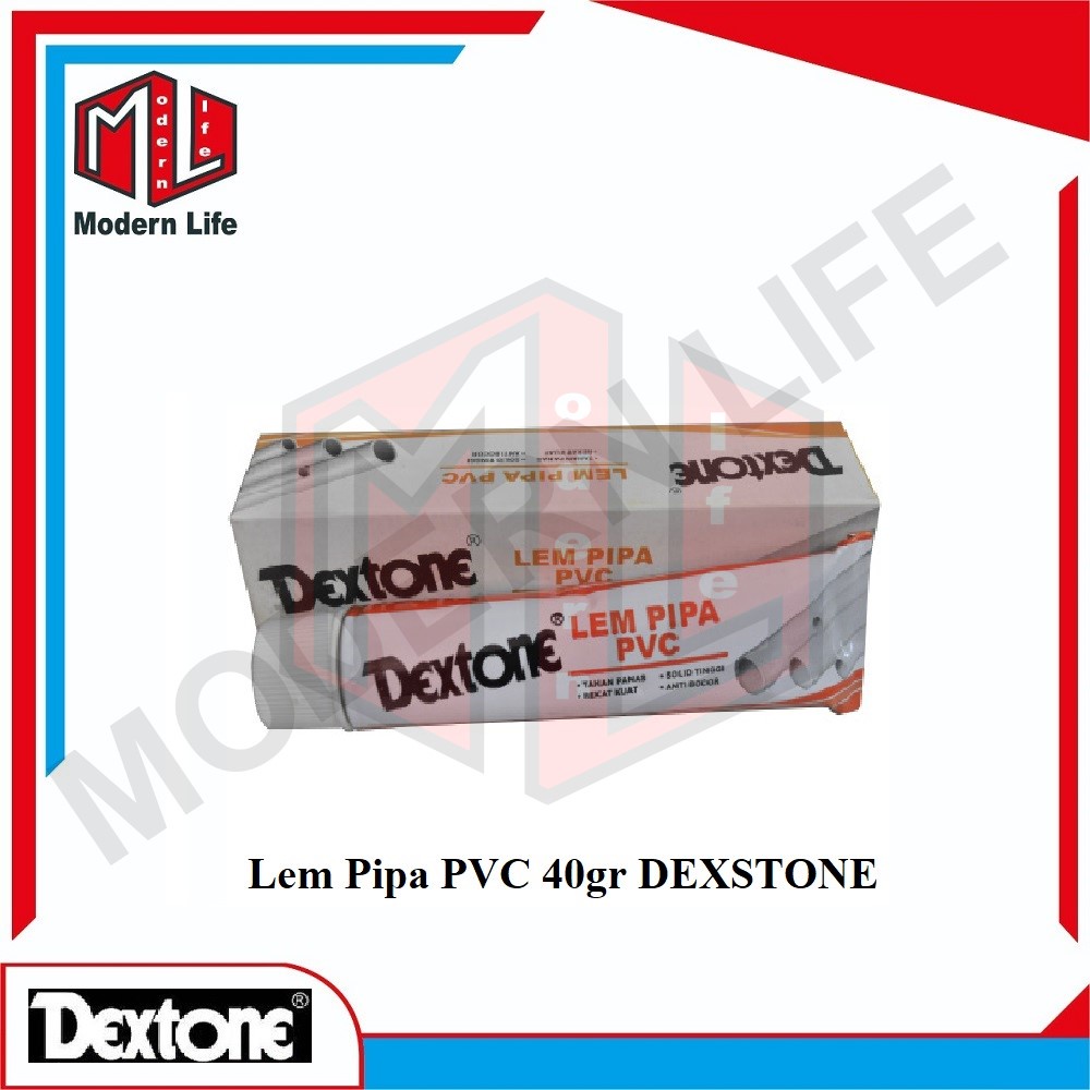 Lem Pipa PVC DEXTONE 40 Gram ORIGINAL